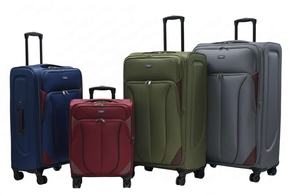 JustPack Reisekoffer-Set 4-teilig 