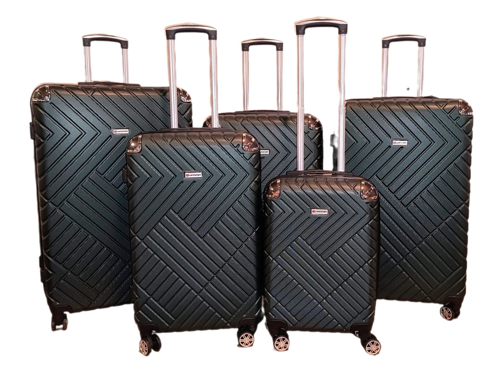  ABS-Koffer-Set 5-teilig