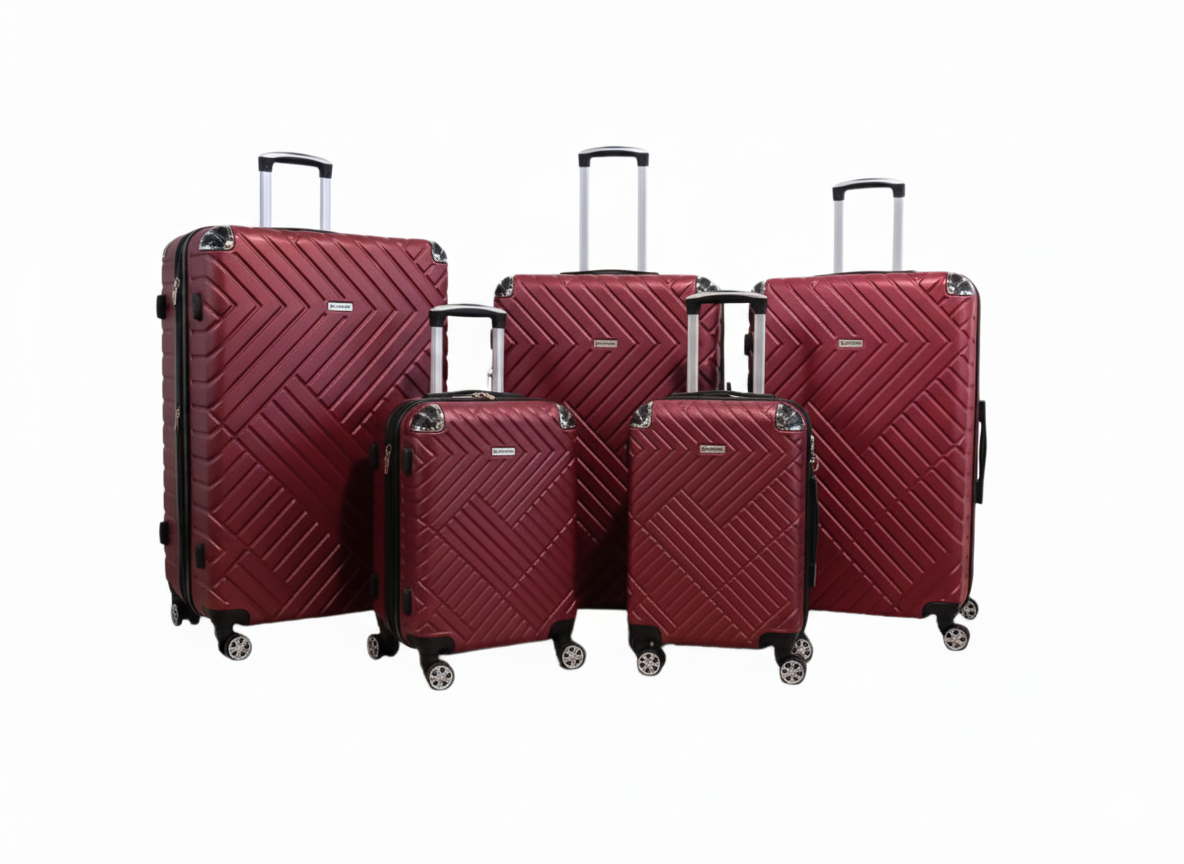 Reisekoffer-Set 5-teilig ABS 